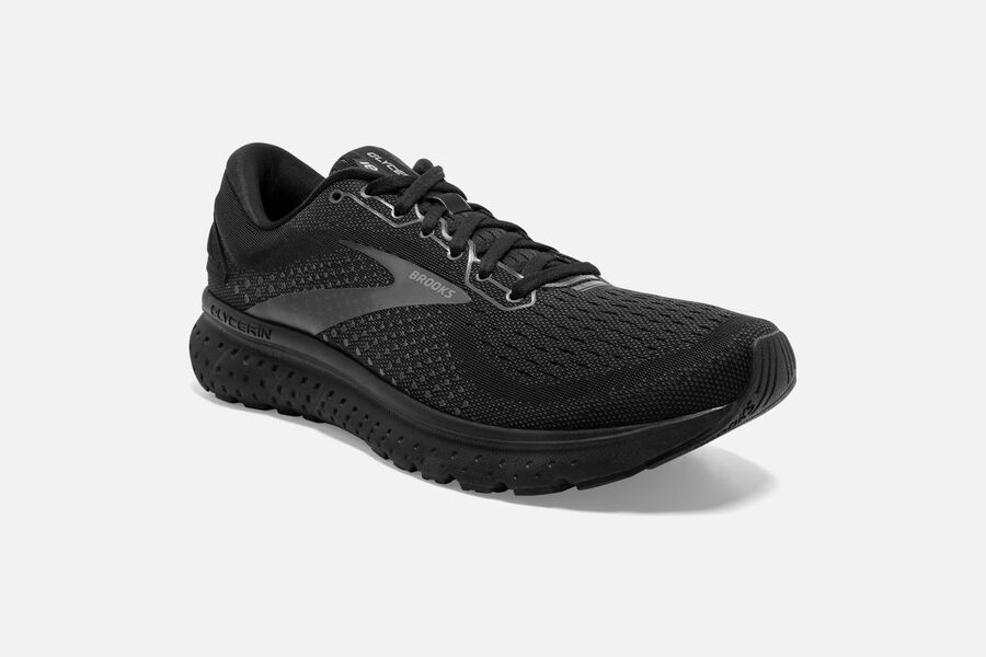 Brooks Glycerin 18 Road Löparskor Herr - Svarta - 4203-HMGWZ